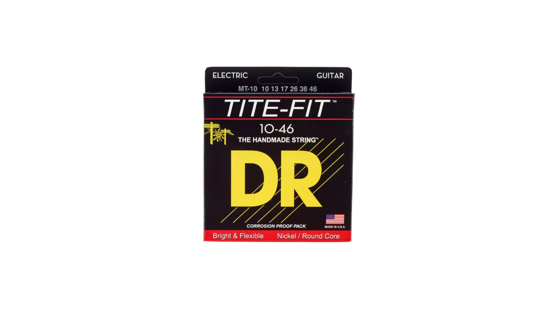 DR Tite Fit MT10 Light Electric Guitar Strings
