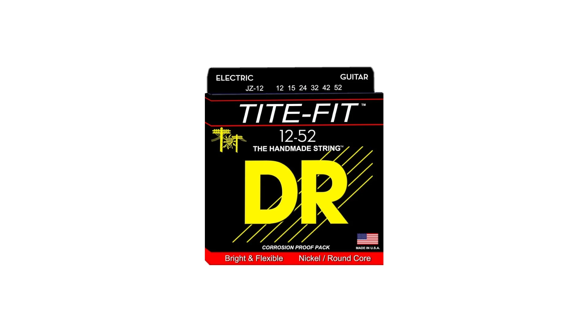 DR Tite Fit JZ12 Heavy Electric Guitar Strings