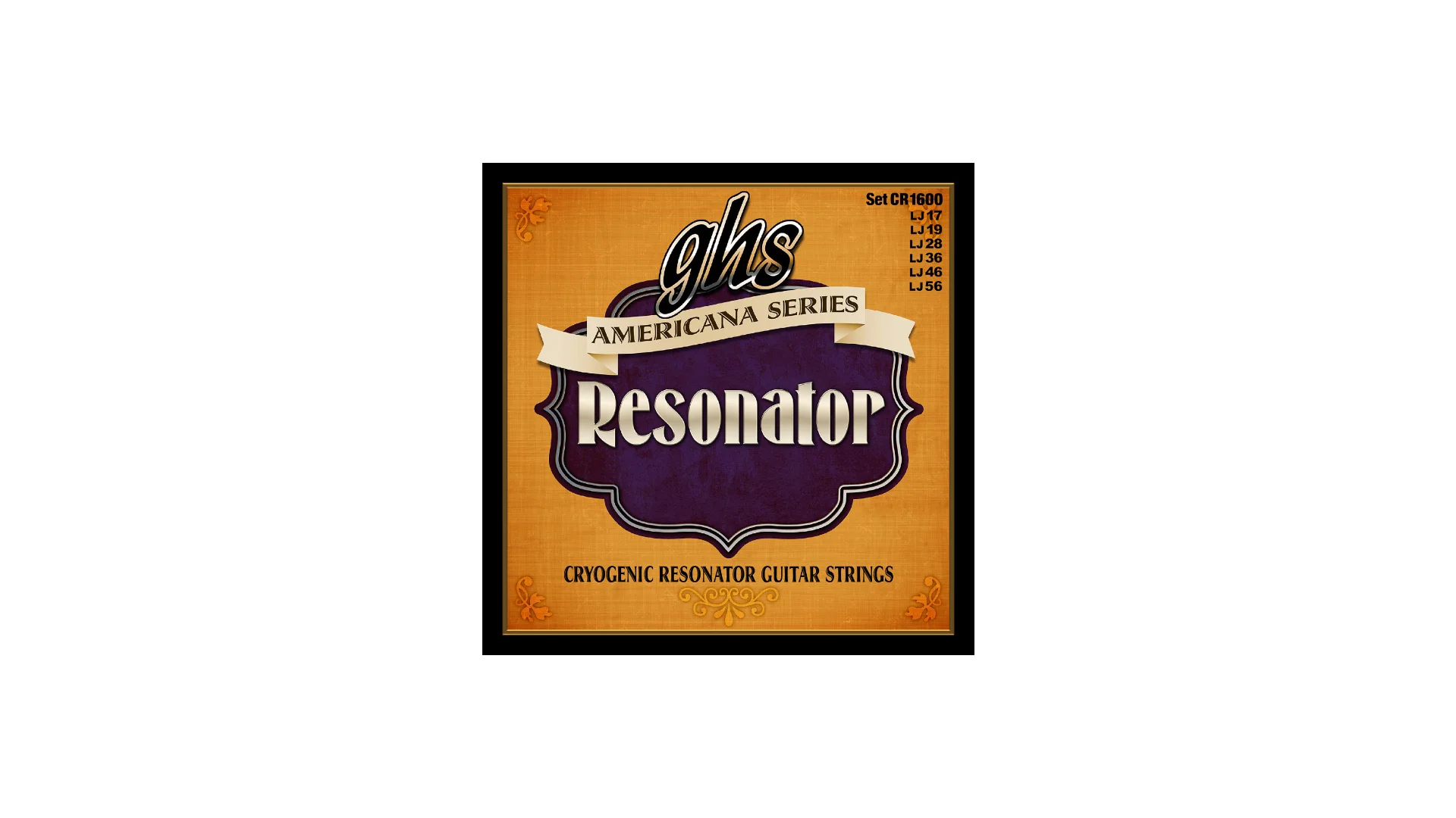GHS CR1600 Cryogenic Resonator Guitar Strings