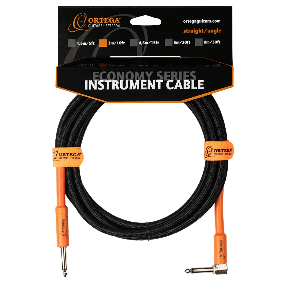 Ortega Braided Nylon Instrument Cable