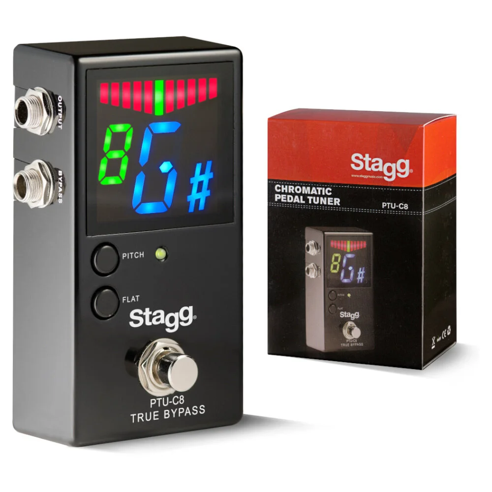 Stagg PTU-C8 Chromatic Tuner Pedal