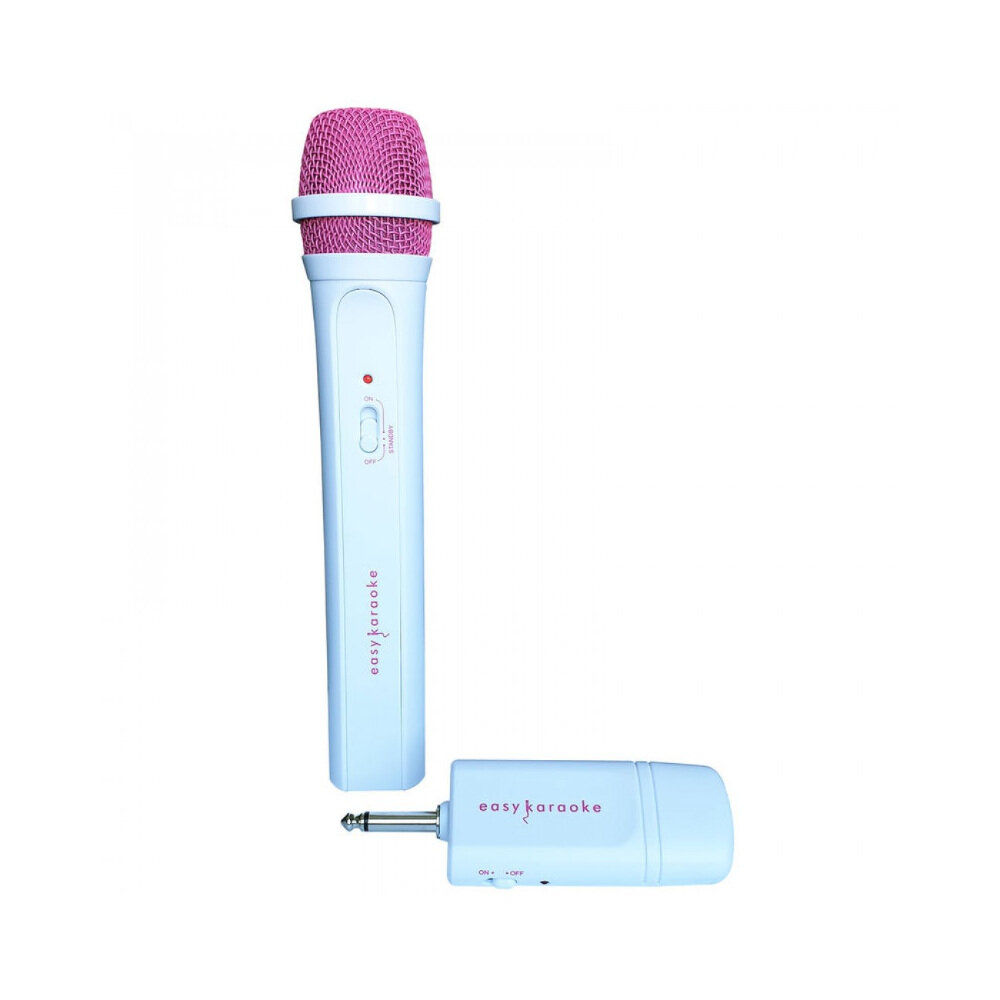 Easy Karaoke EKS717B Wireless Unidirectional Karaoke Mic - Pink