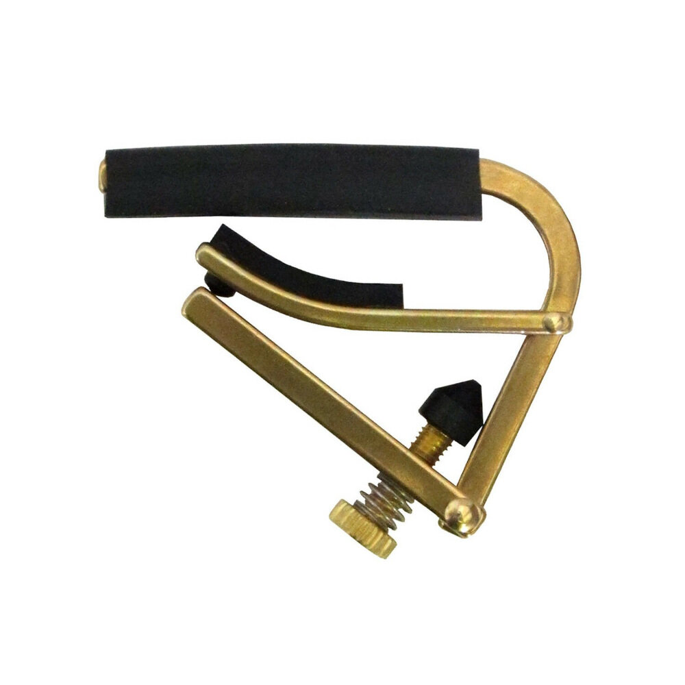 Shubb C1B Brass Capo for Steel String Guitar