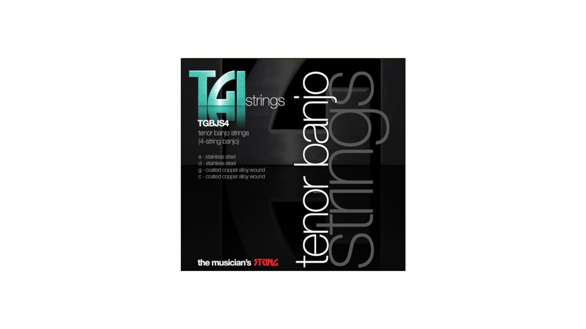 TGI TGBJS4 Tenor Banjo Strings