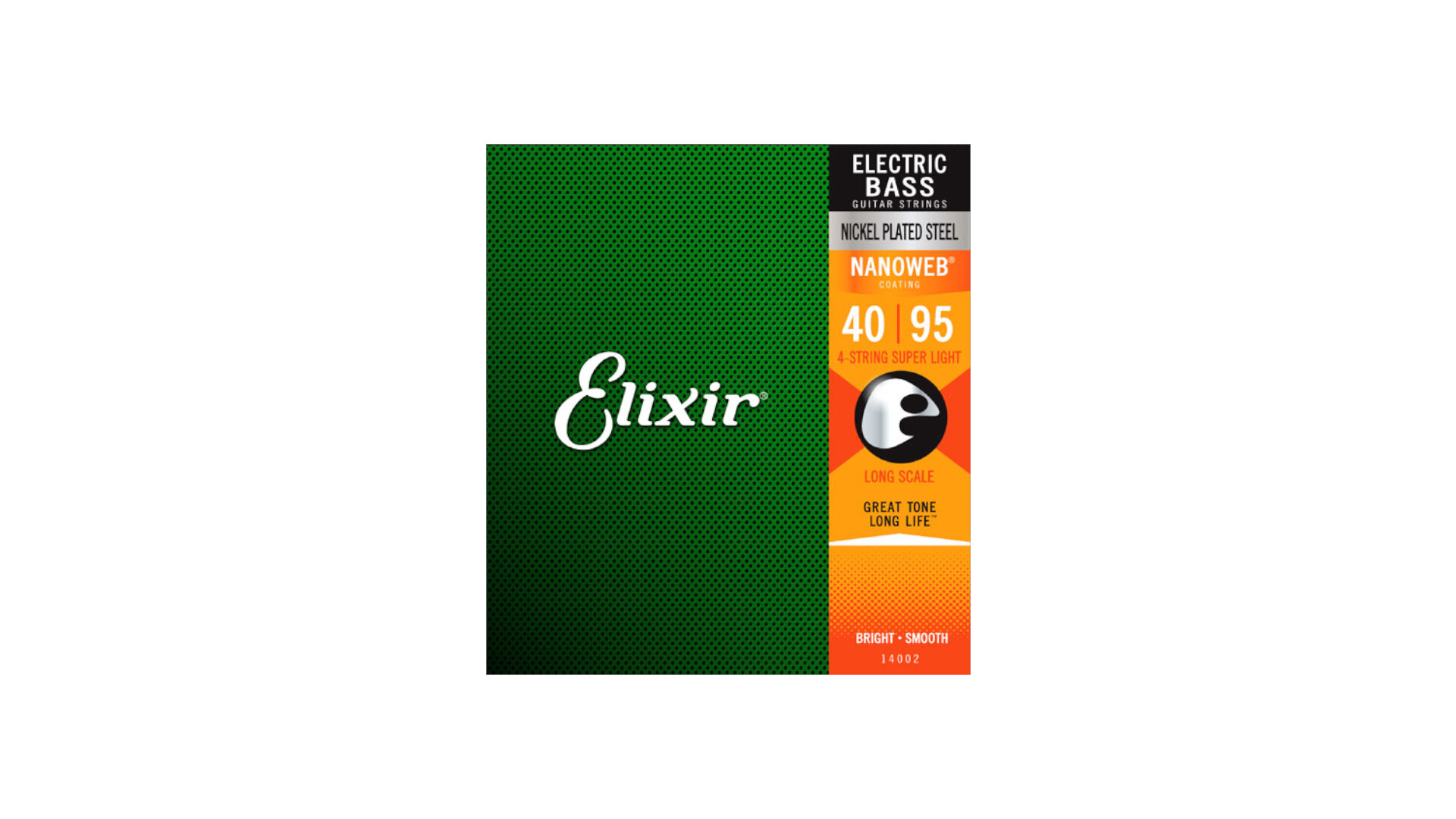 Elixir 14002 Nanoweb Superlight Strings for Electric Bass 40-95
