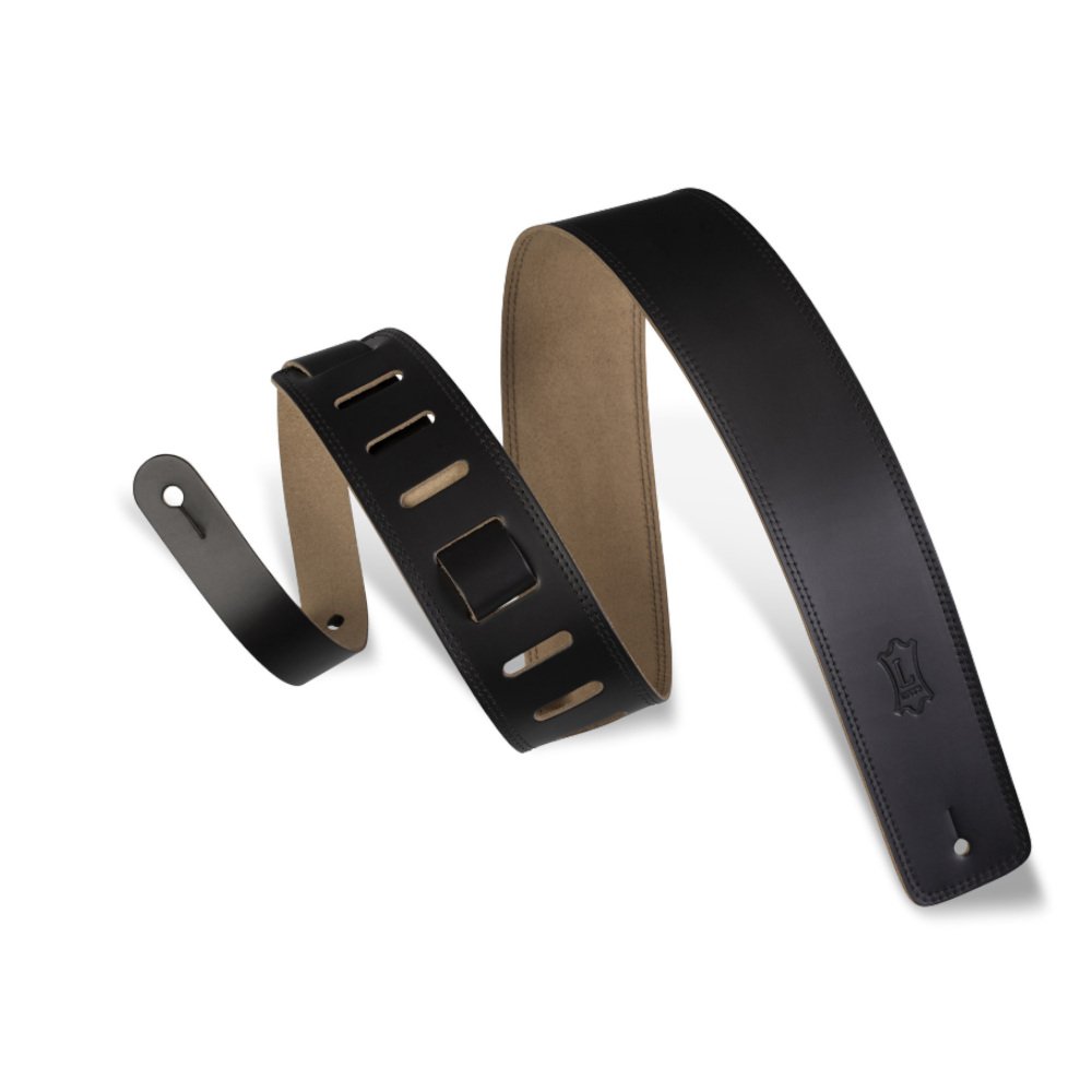 Levy's DM1-BLK Classic Series Leather Guitar Strap