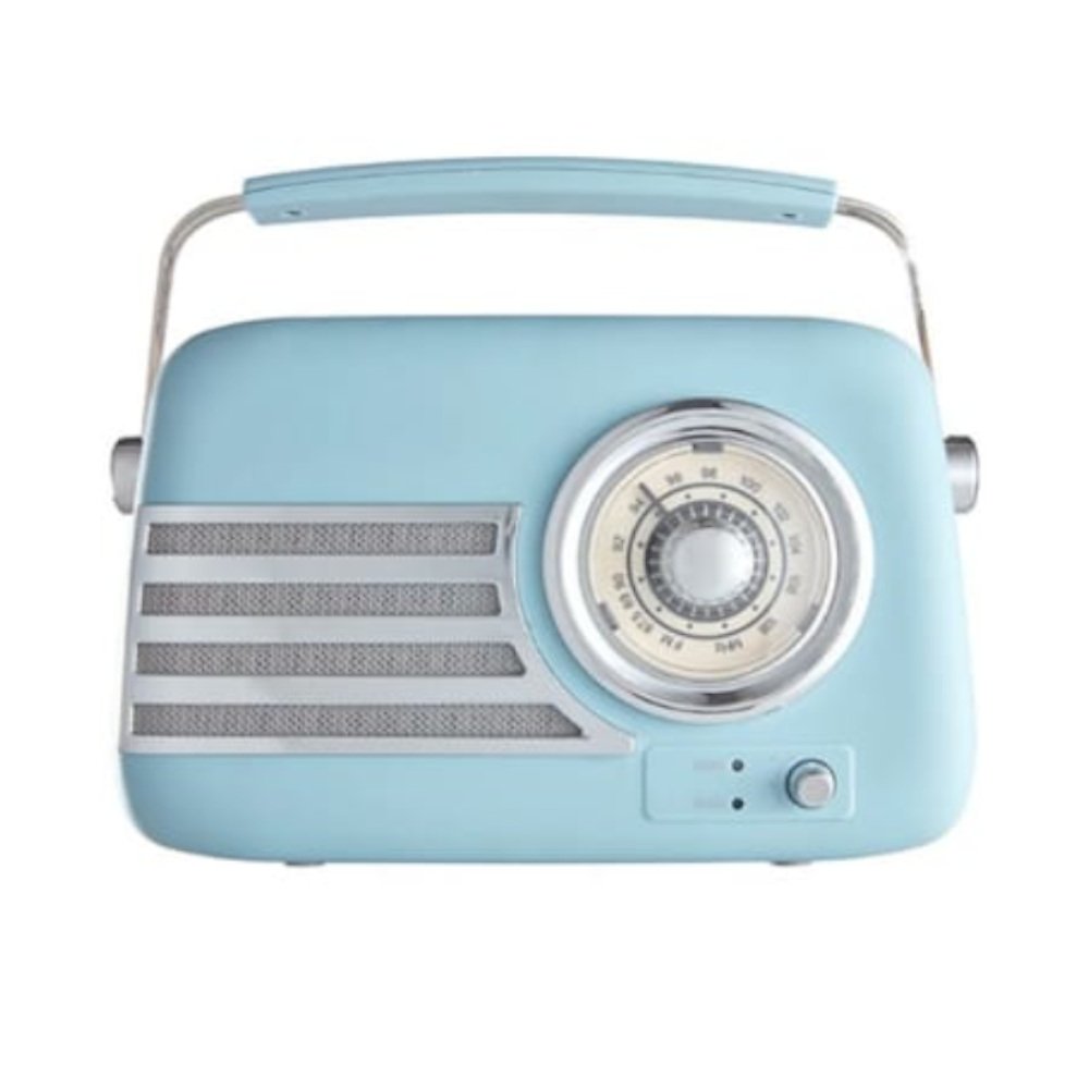 iTek i60028 Vintage Radio with Bluetooth - Blue