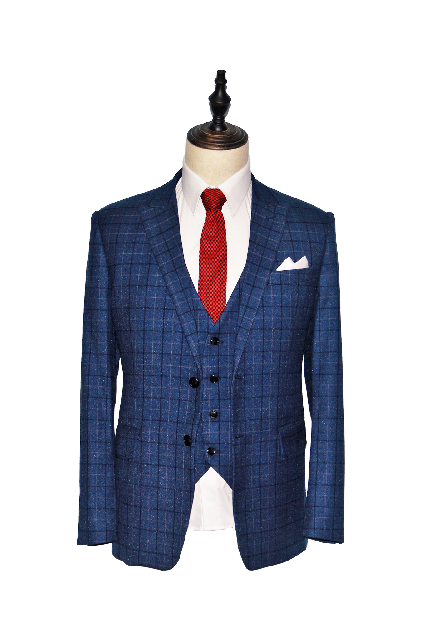 Classic Oxford Blue Windowpane Suit (F236-235).jpg