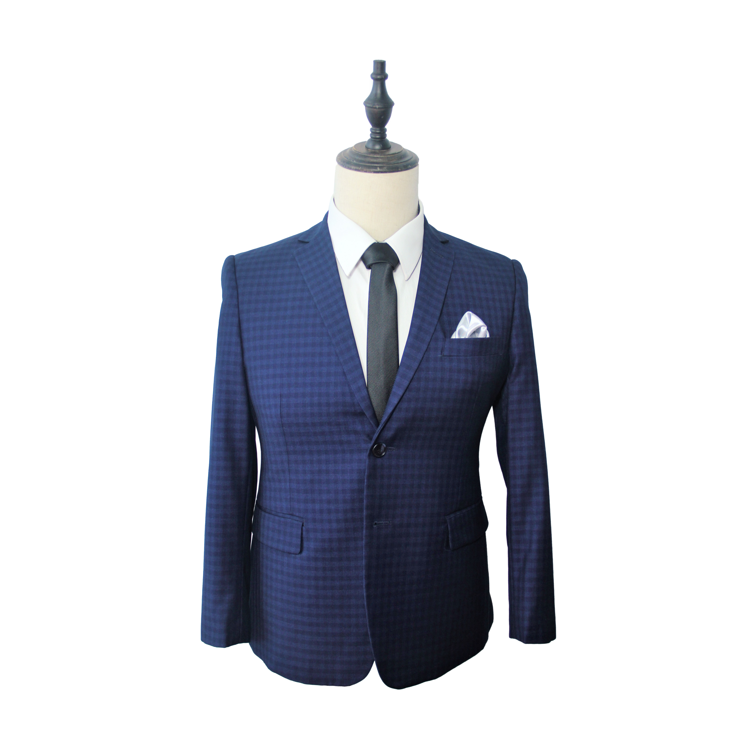 Premium Slate Blue Gingham Suit (LX832416).jpg