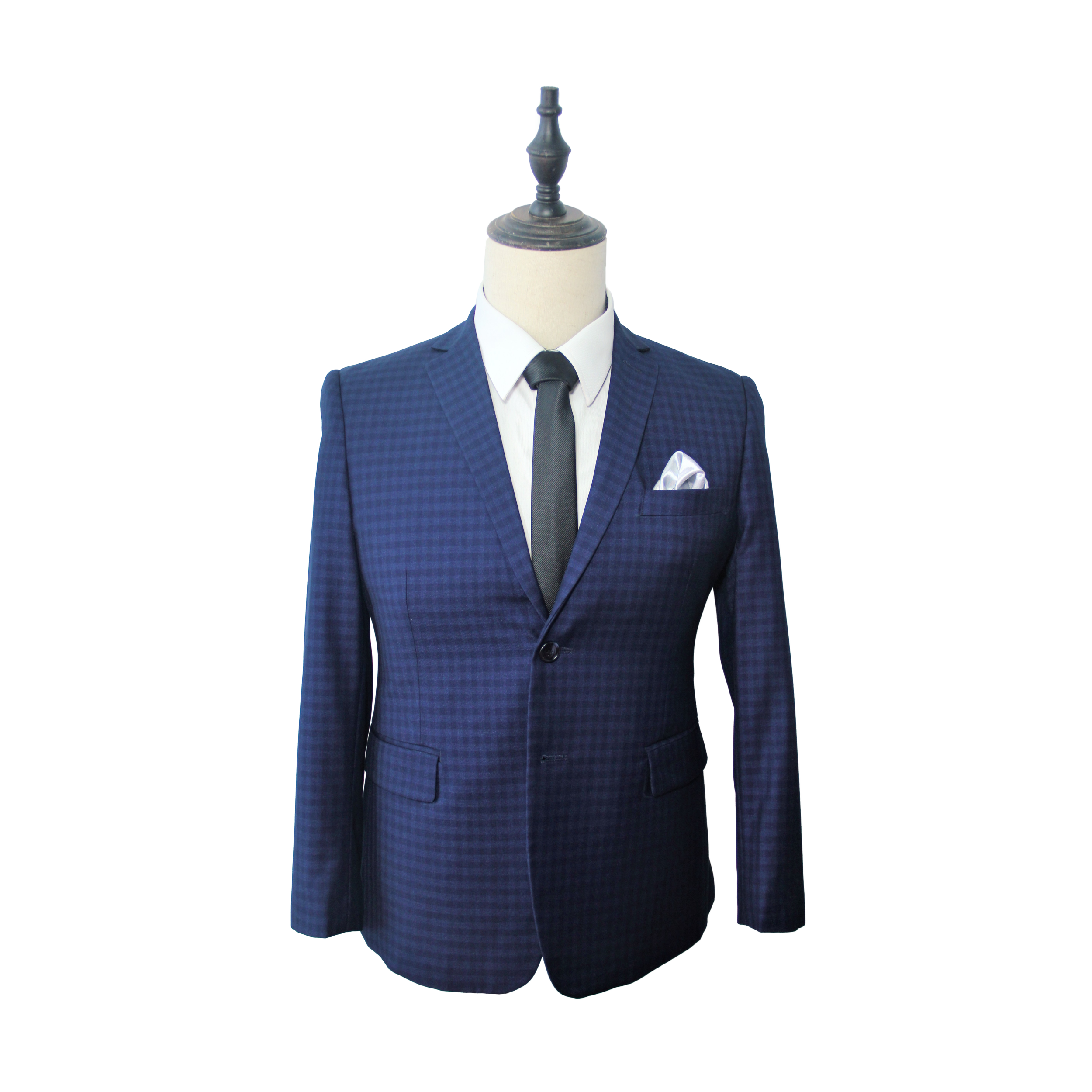 Premium Slate Blue Gingham Suit (LX832416).jpg