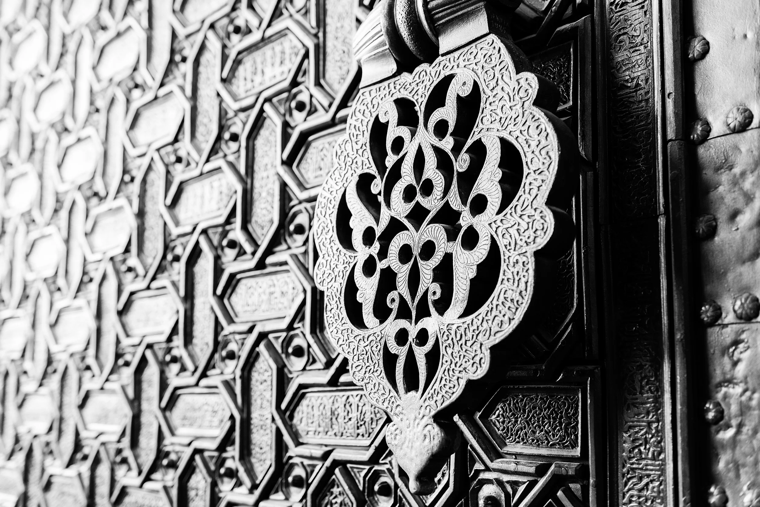 Door knocker in Seville