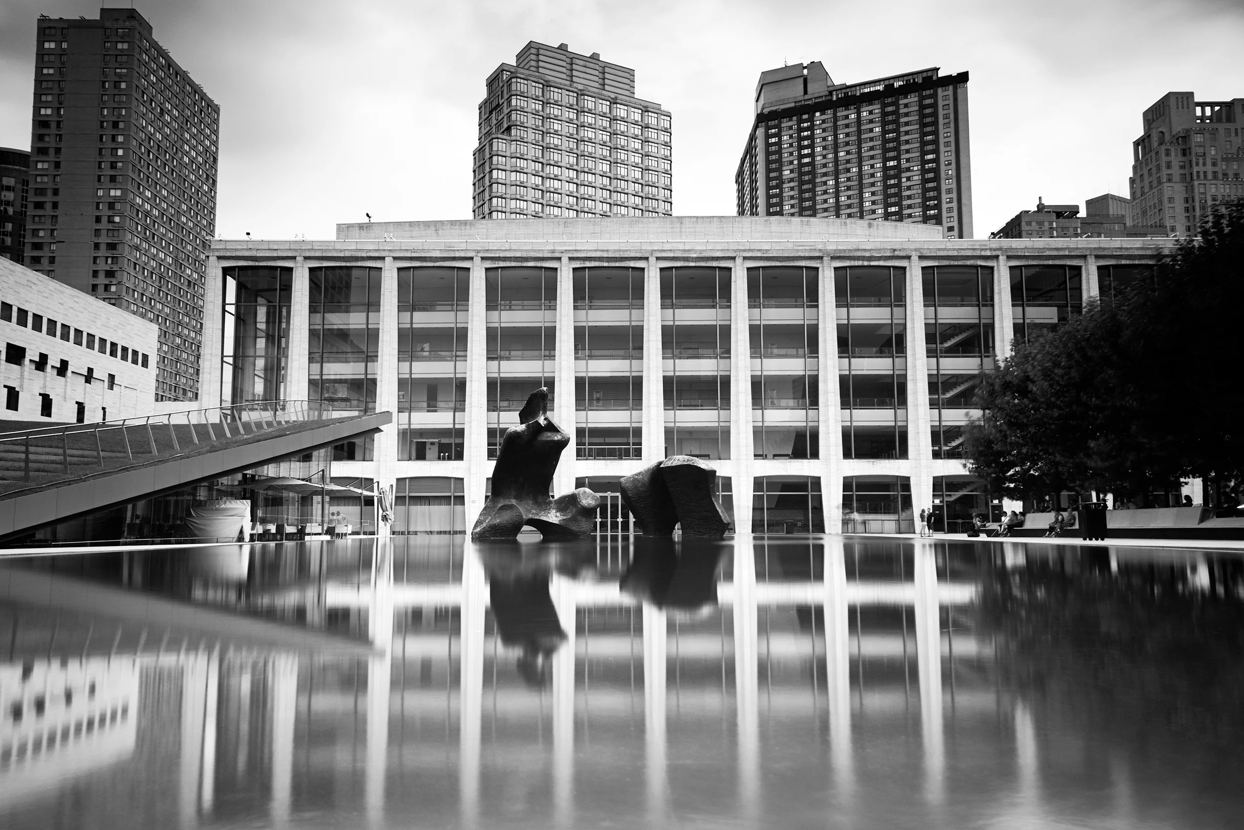 Paul Milstein Pool at the Lincoln Center, New York