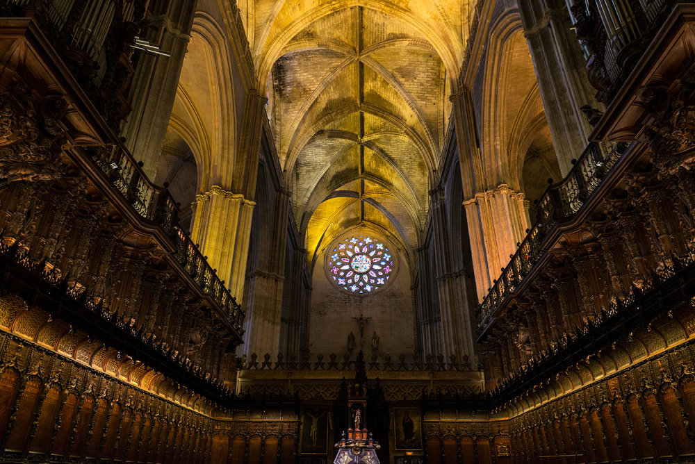 Inside Seville's Cathedral