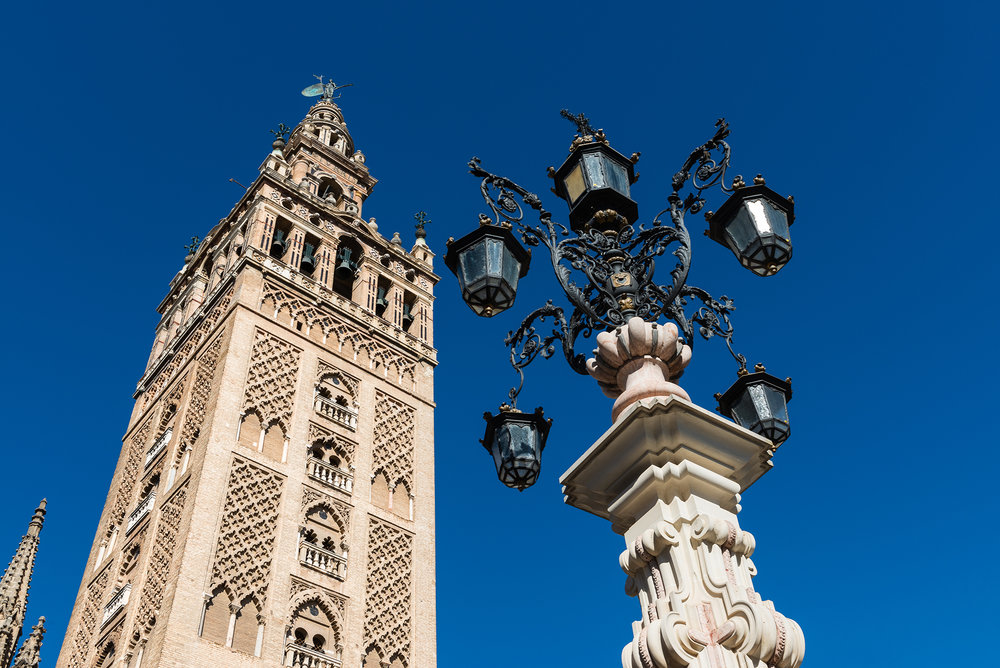 Tower and spire of The Giralda