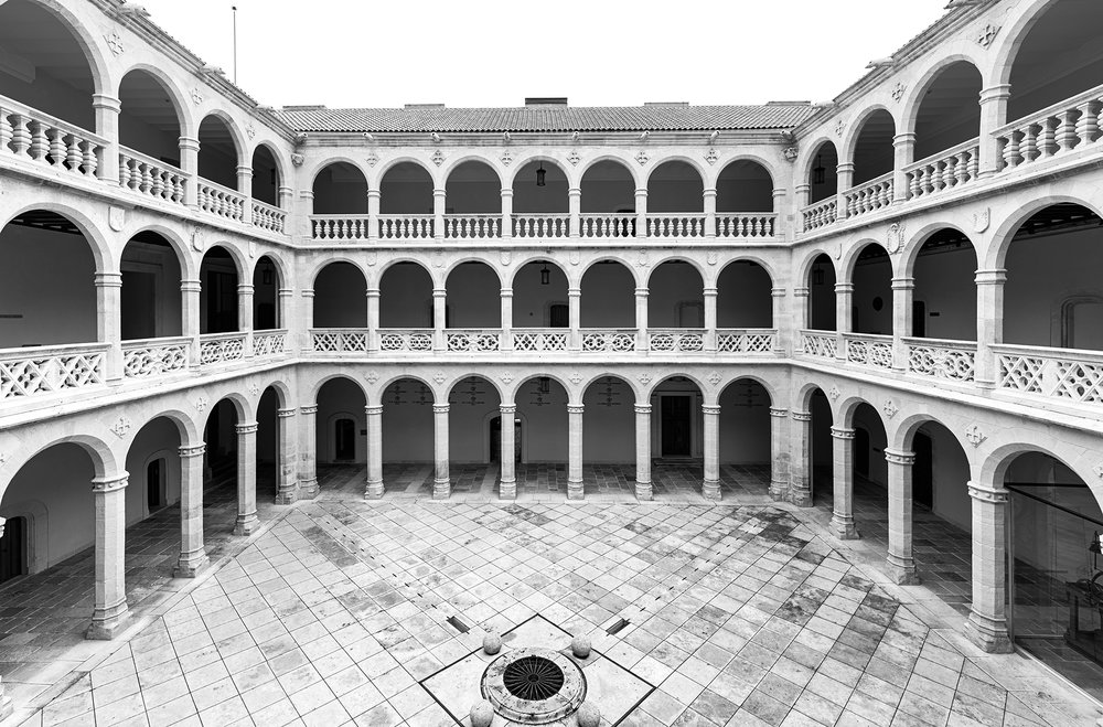 Palacio de Santa Cruz of the University of Valladolid