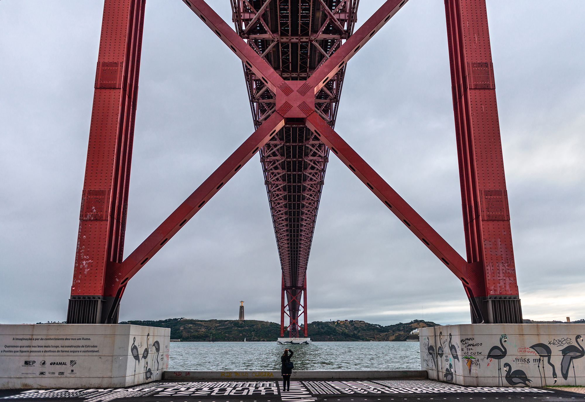 25 de Abril bridge in Lisbon