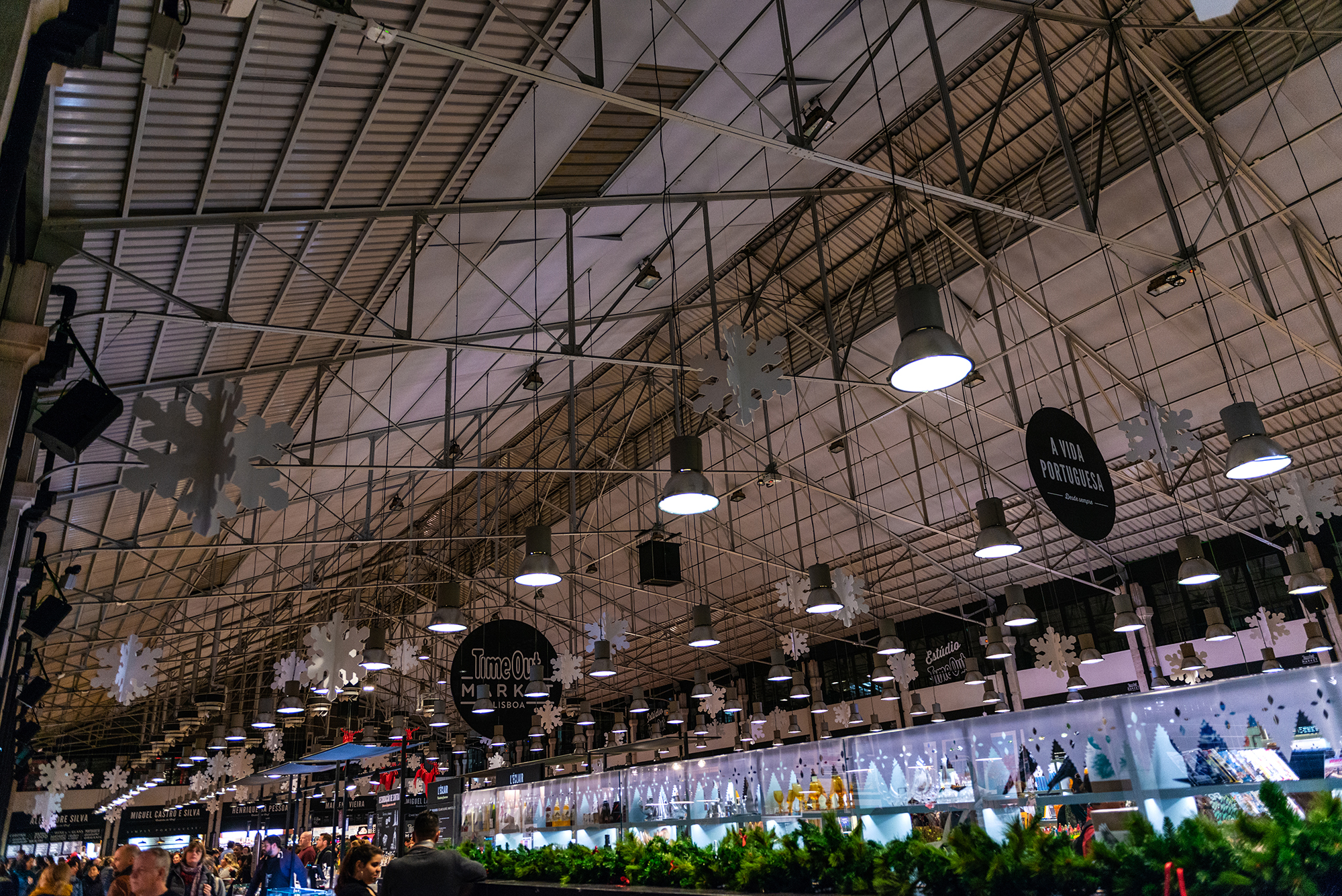 Mercado da Ribeira Food Market in Lisbon