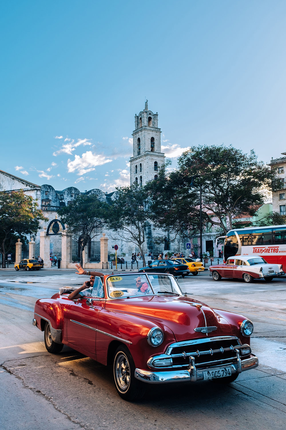 Plaza de San Francisco square in Old Havana