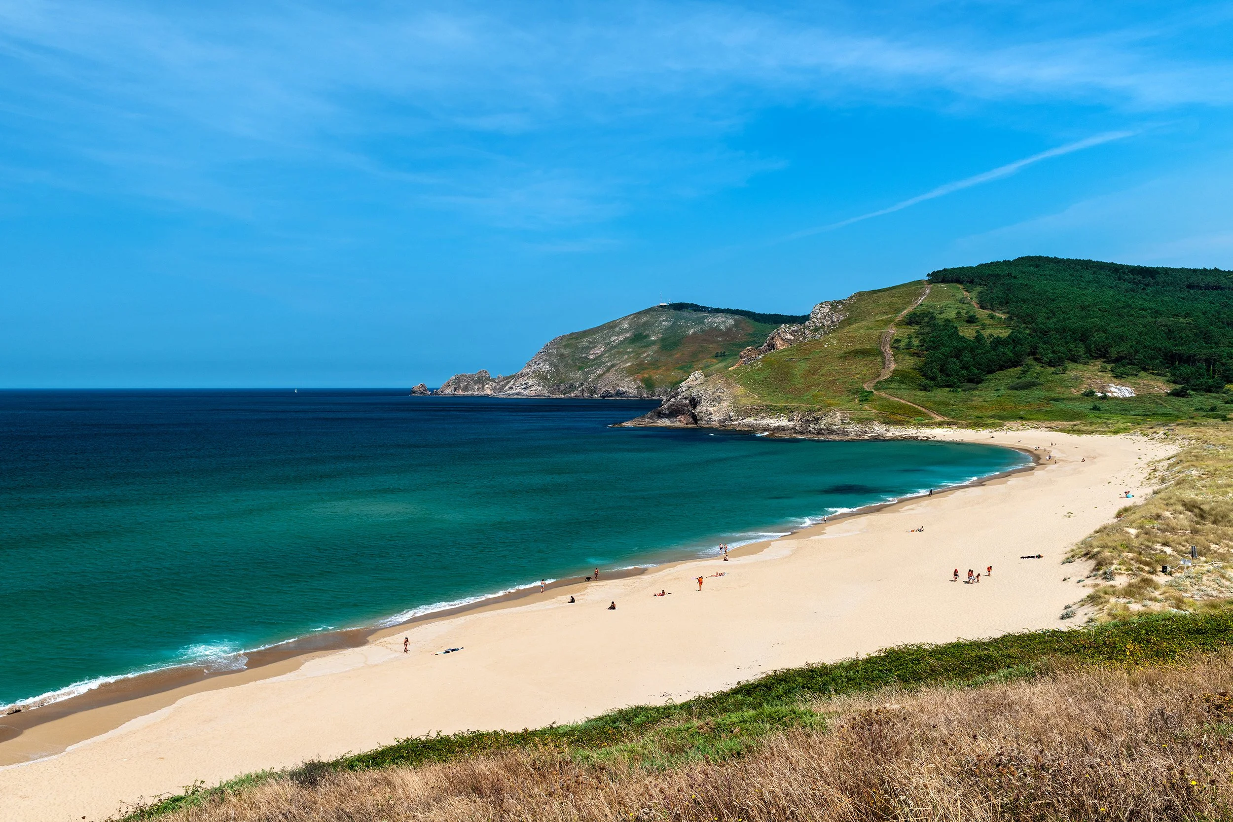 Beach paradise in Galicia, Spain