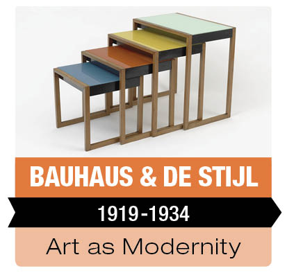 Bauhaus and De Stijl Art