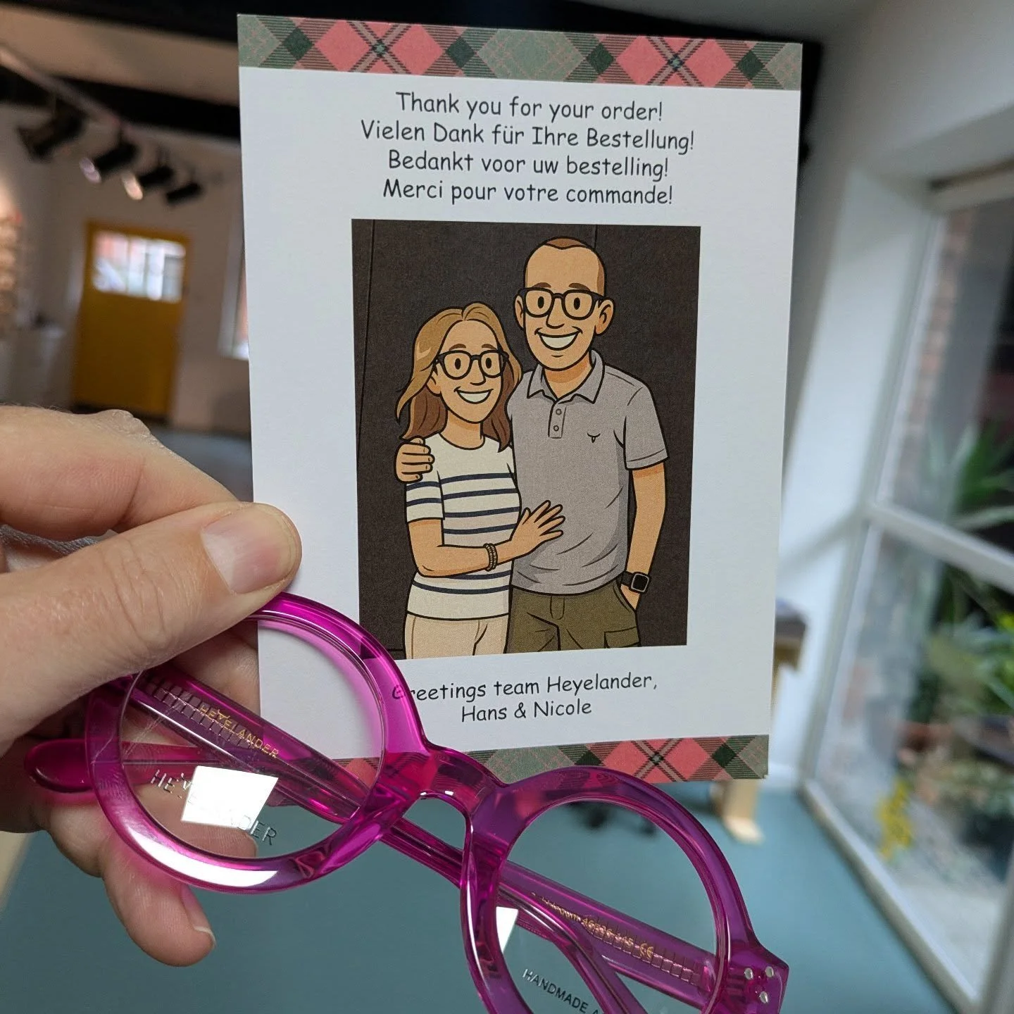 New arrivals from our friends Hans &amp; Nicole @heyelander_eyewear 🇳🇱 💛