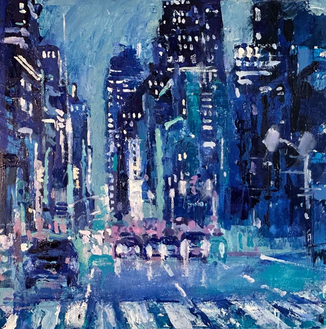 A BLUE VIEW