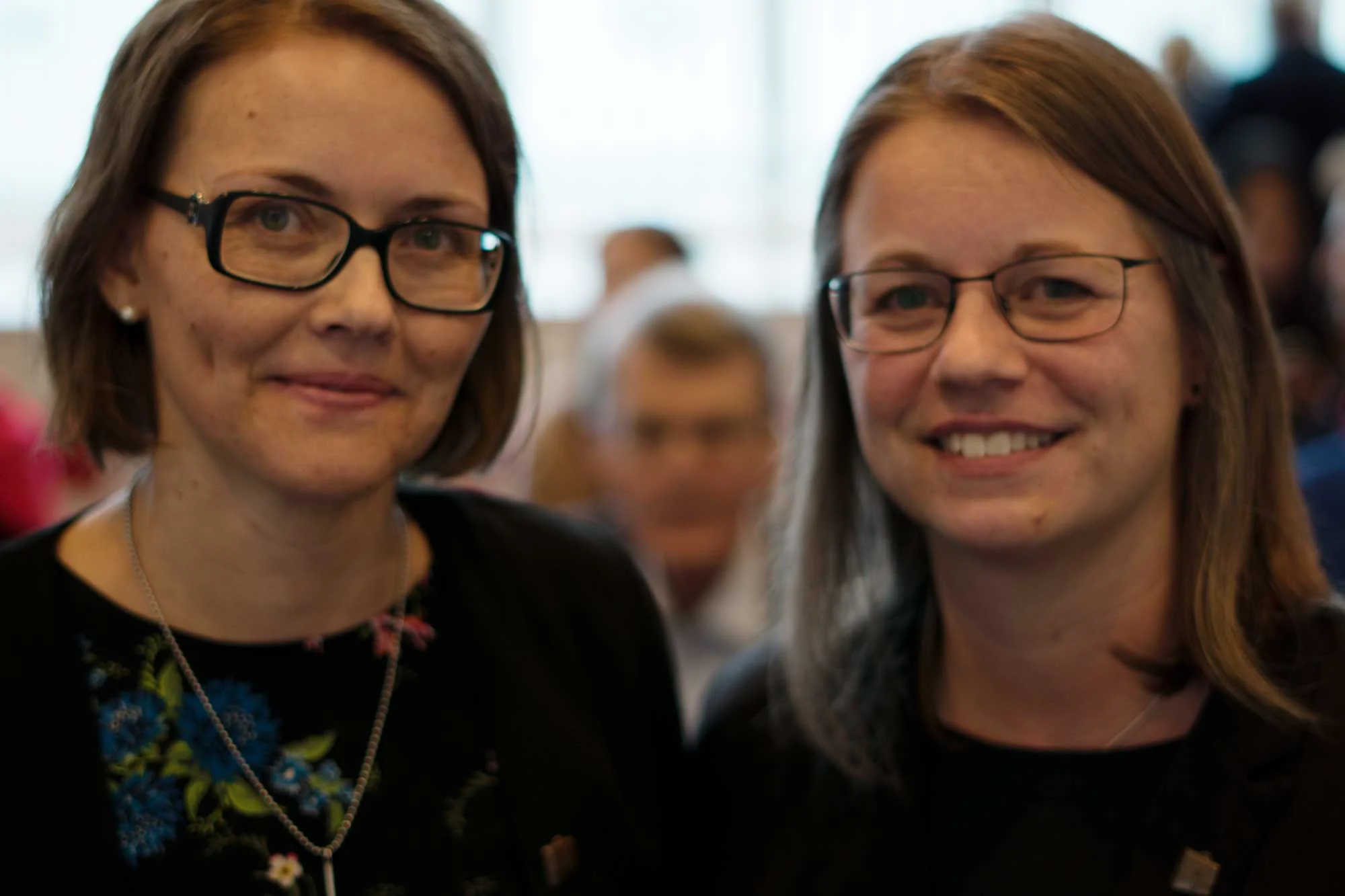 Linda Näslund och Helen Persson.