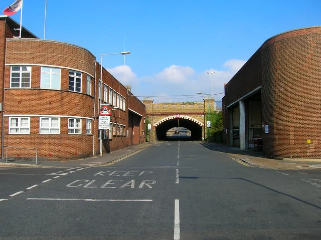Armed robbery near Hove bus garage