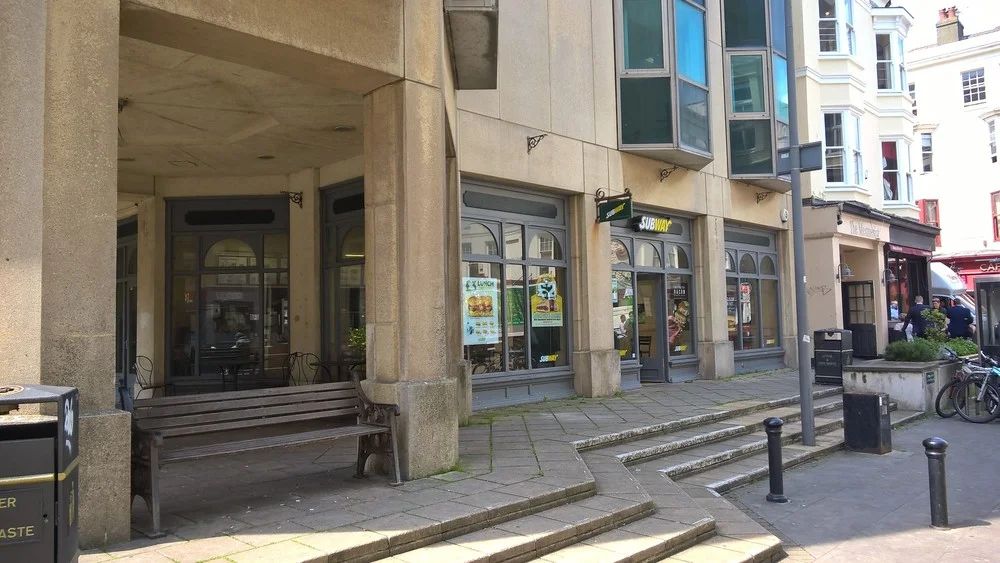 Armed robbery in the city centre