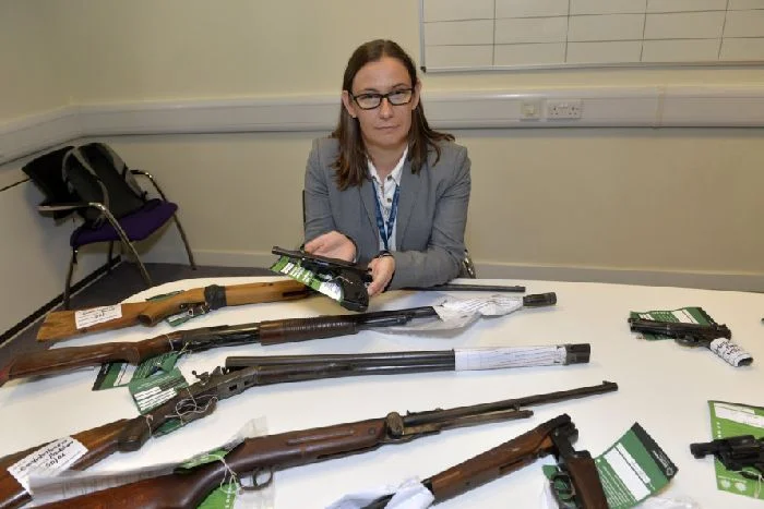 Firearms surrender yields 112 weapons
