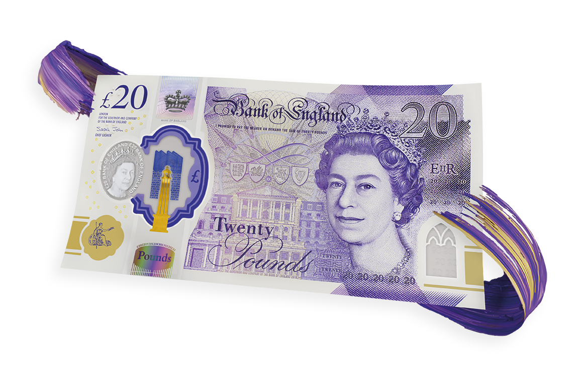 The new £20 note