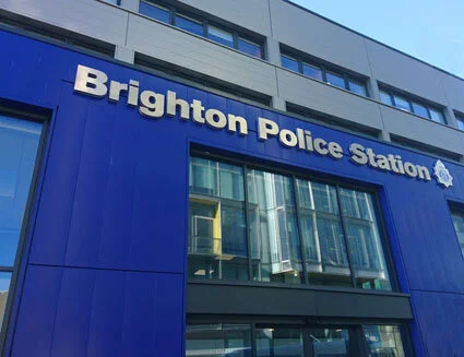 £5,000 worth of damage at Brighton Police Station