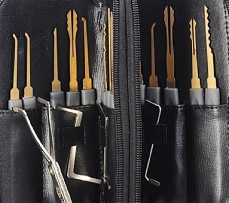 Would-be burglar caught with lockpick set