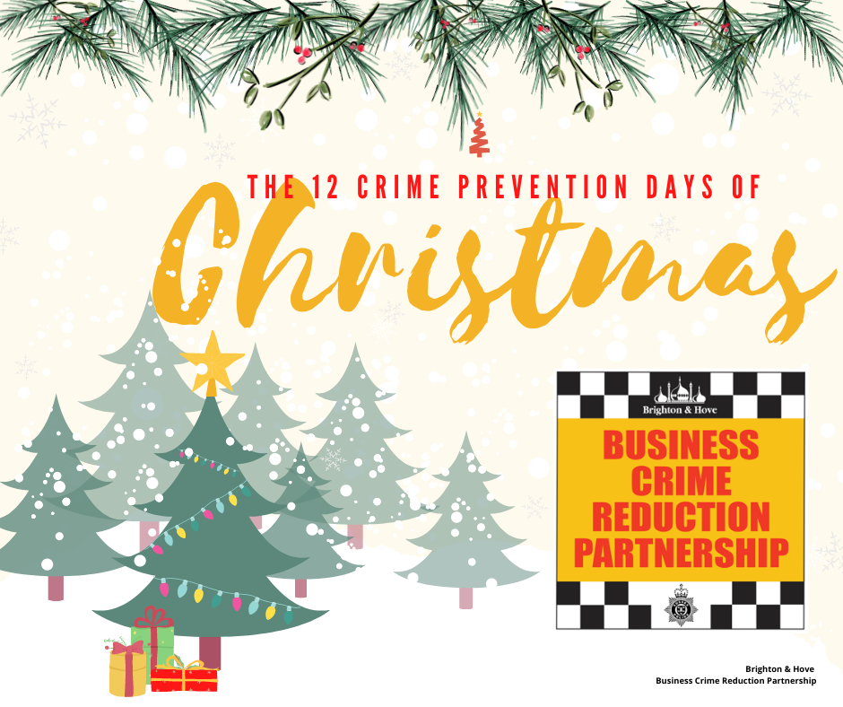 The BCRPs 12 crime prevention days of Christmas - Day 1