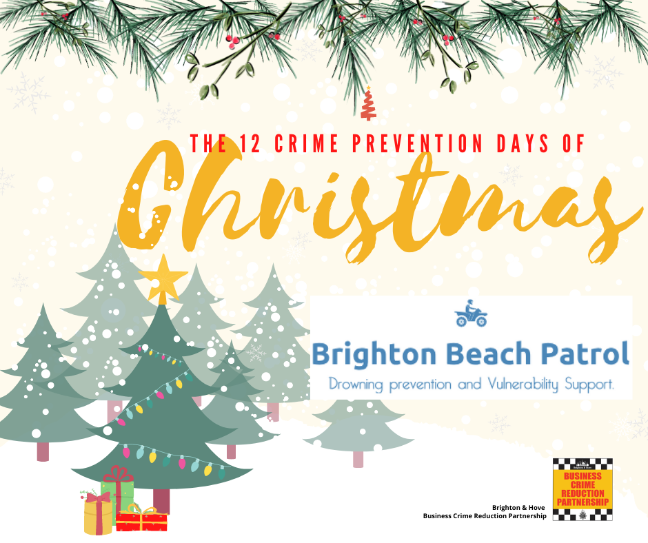The BCRPs 12 crime prevention days of Christmas - day 4