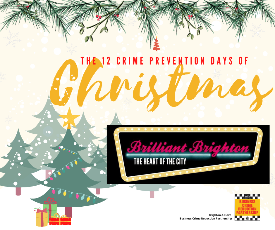 The BCRPs 12 crime prevention days of Christmas - day 9