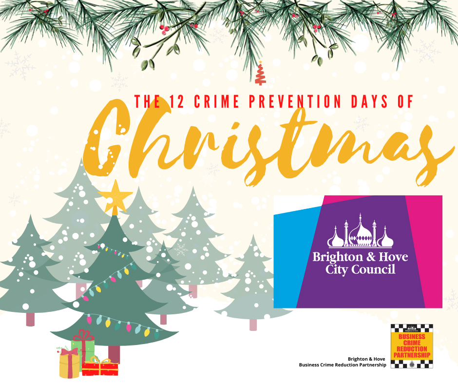 The BCRPs 12 crime prevention days of Christmas - day 10
