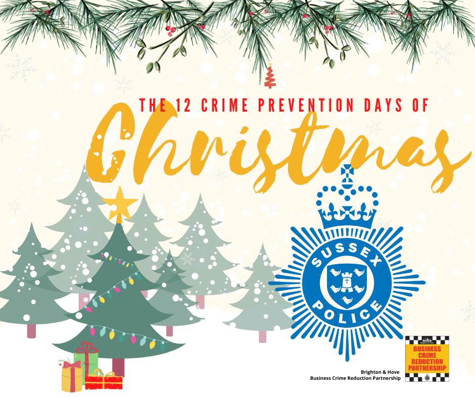 The BCRPs 12 crime prevention days of Christmas -day 11