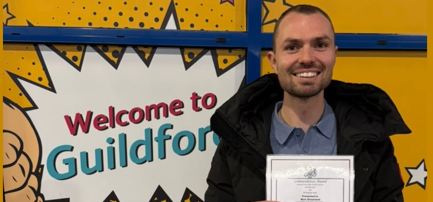 BCRP Field Officer Nick Receives High Sheriff Award