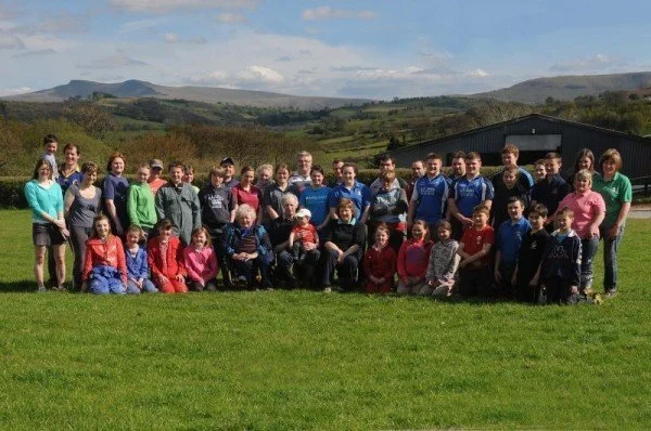 Brecknock YFC staging the grand finale to the Brecknock YFC 