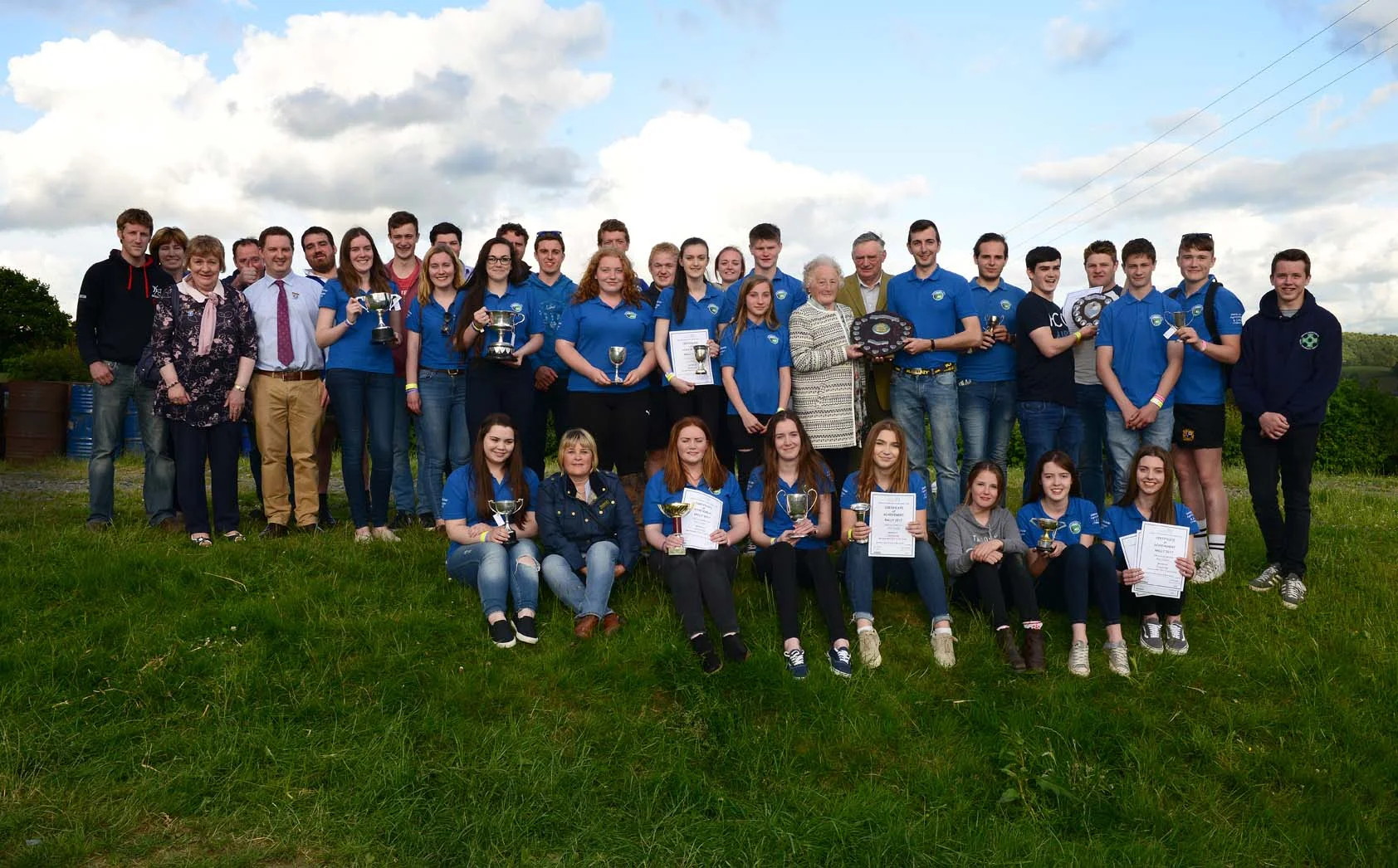 Sennybridge YFC - 2017 Rally winners.