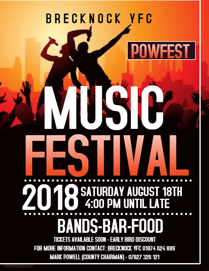 POWFEST - BRECKNOCK YFC CHAIRMAN'S DO