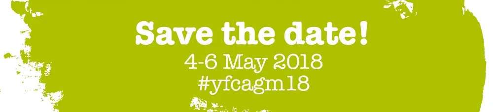 NFYFC AGM - Blackpool May 4th-6th 2018 