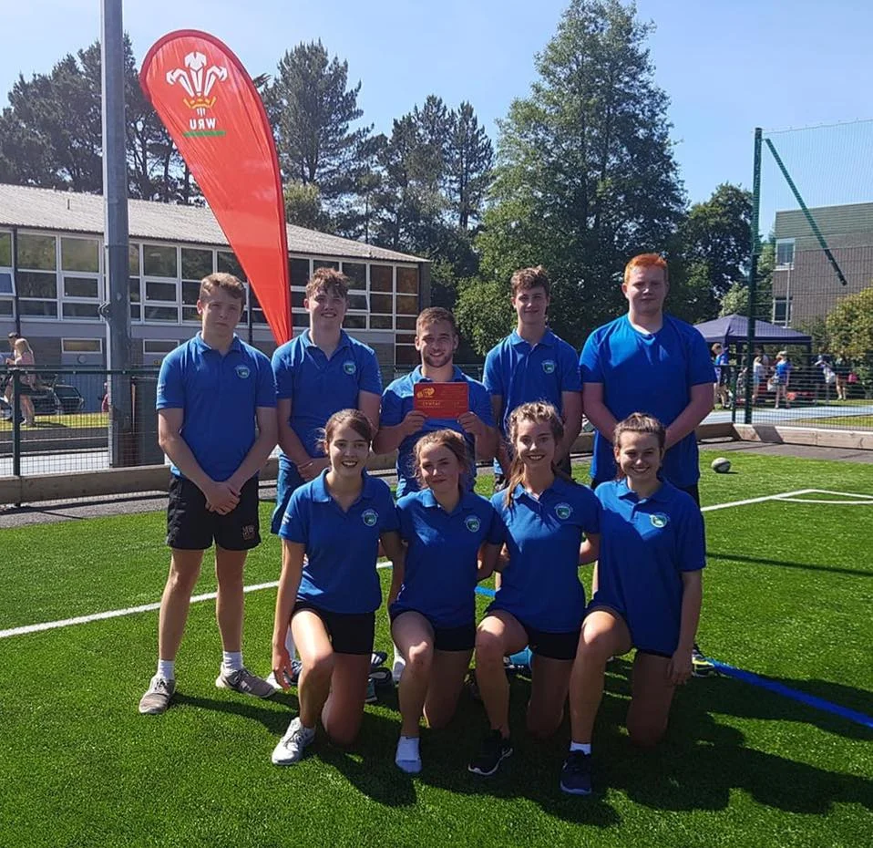 Sennybridge YFC Wins Touch Rugby 