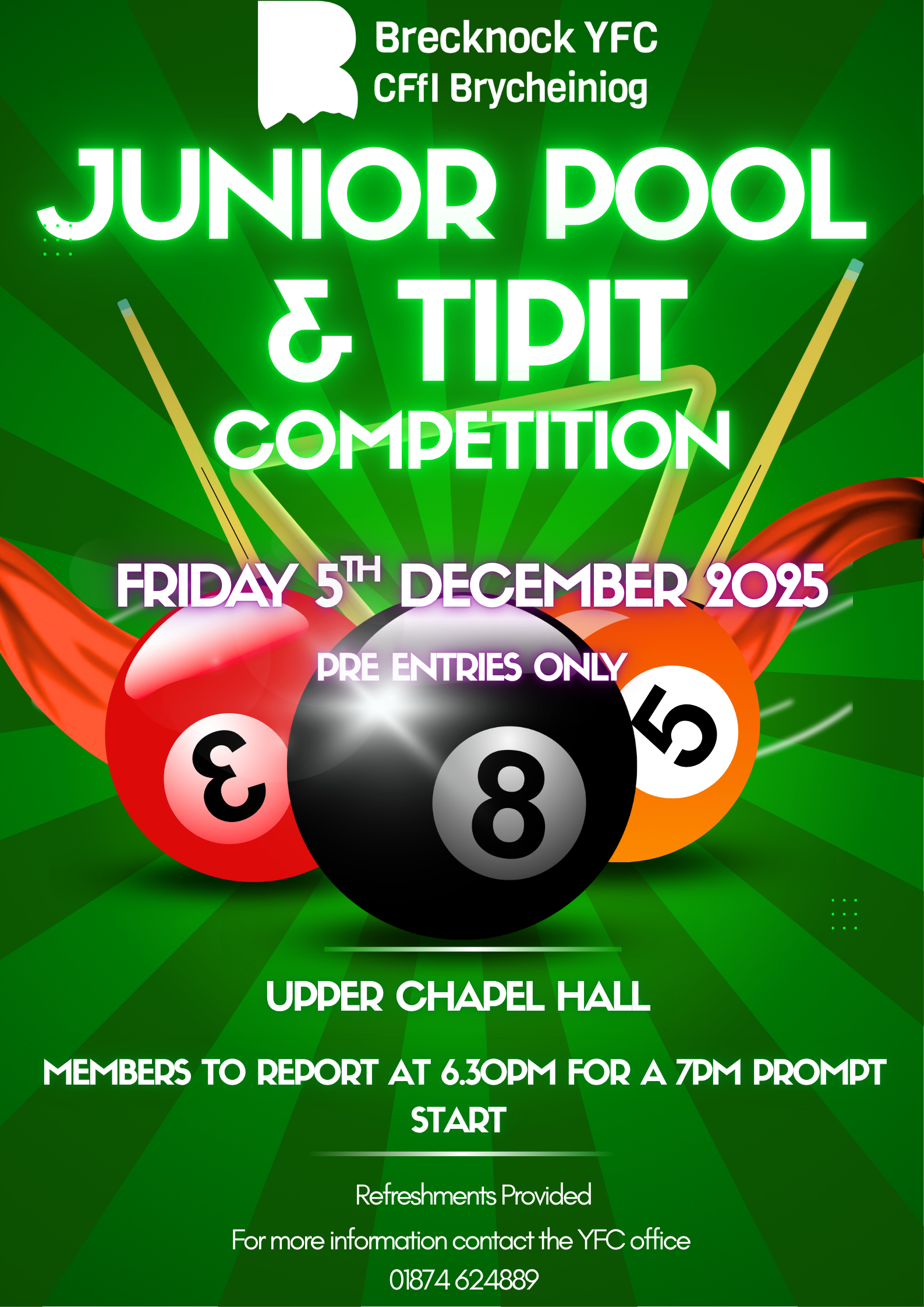 Junior Pool &amp; Tipit Competition 