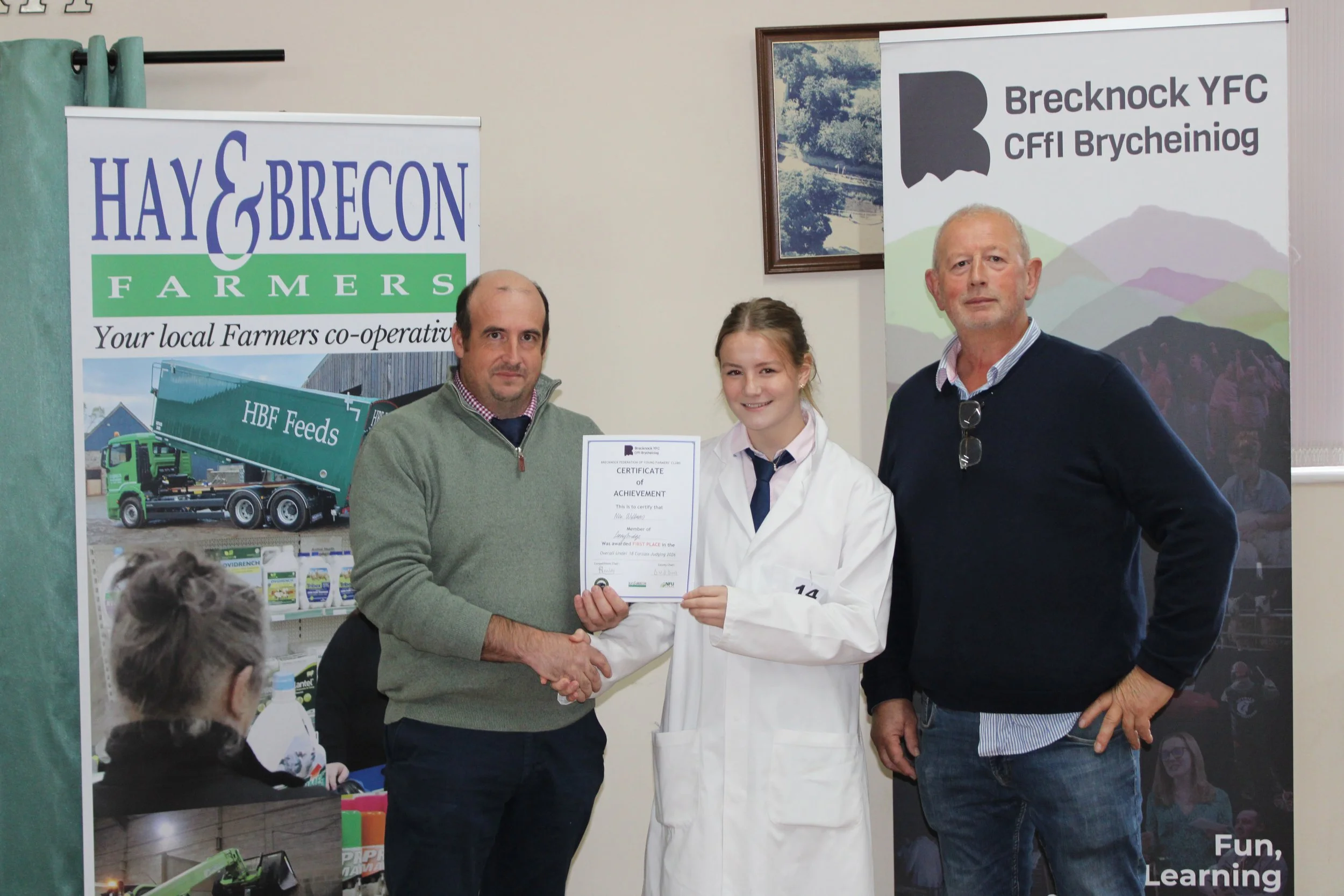 Brecknock YFC Annual Carcass Judging Competition
