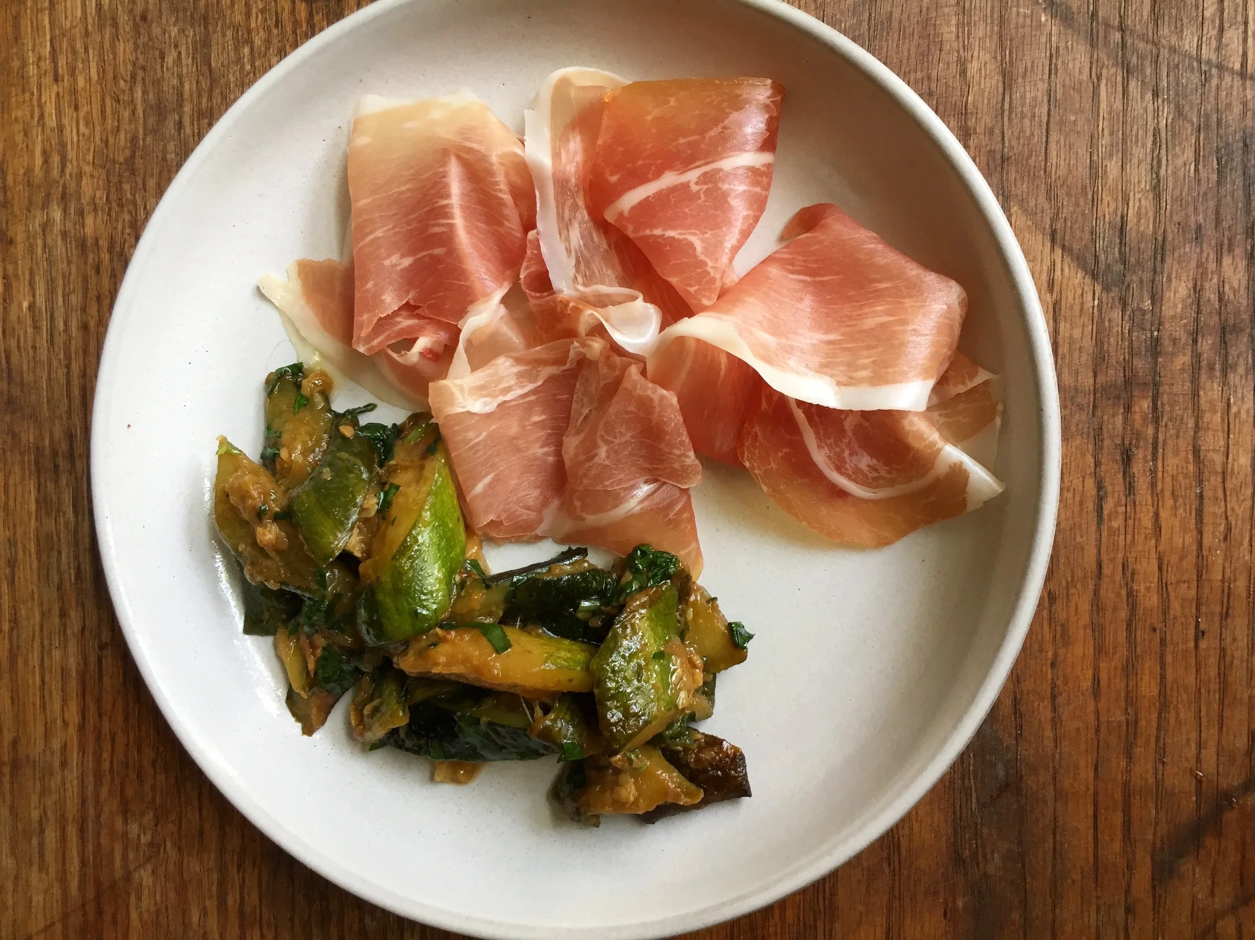A Lesson In Antipasti: Zucchini Trifolati