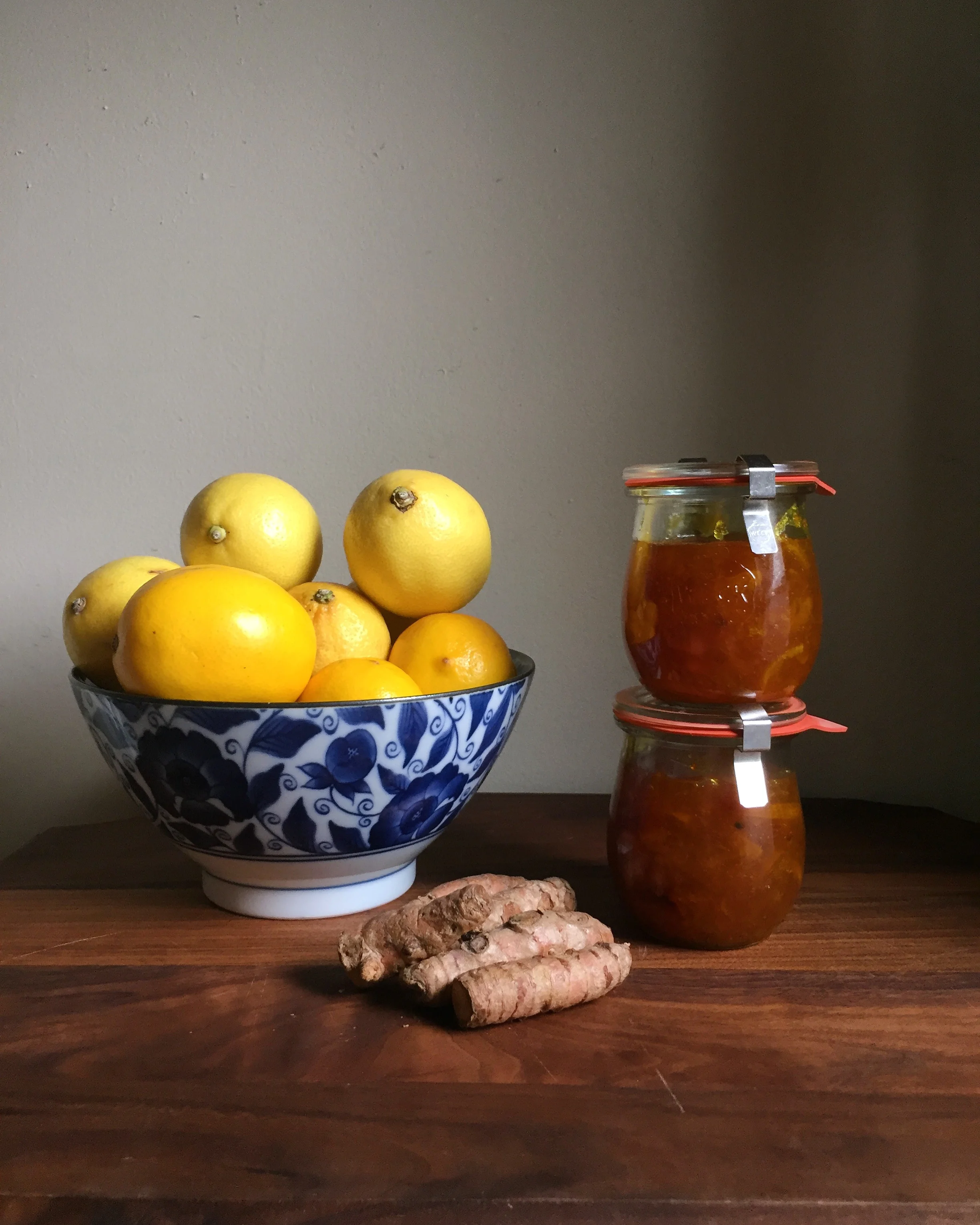 Turmeric Meyer Lemon Marmalade