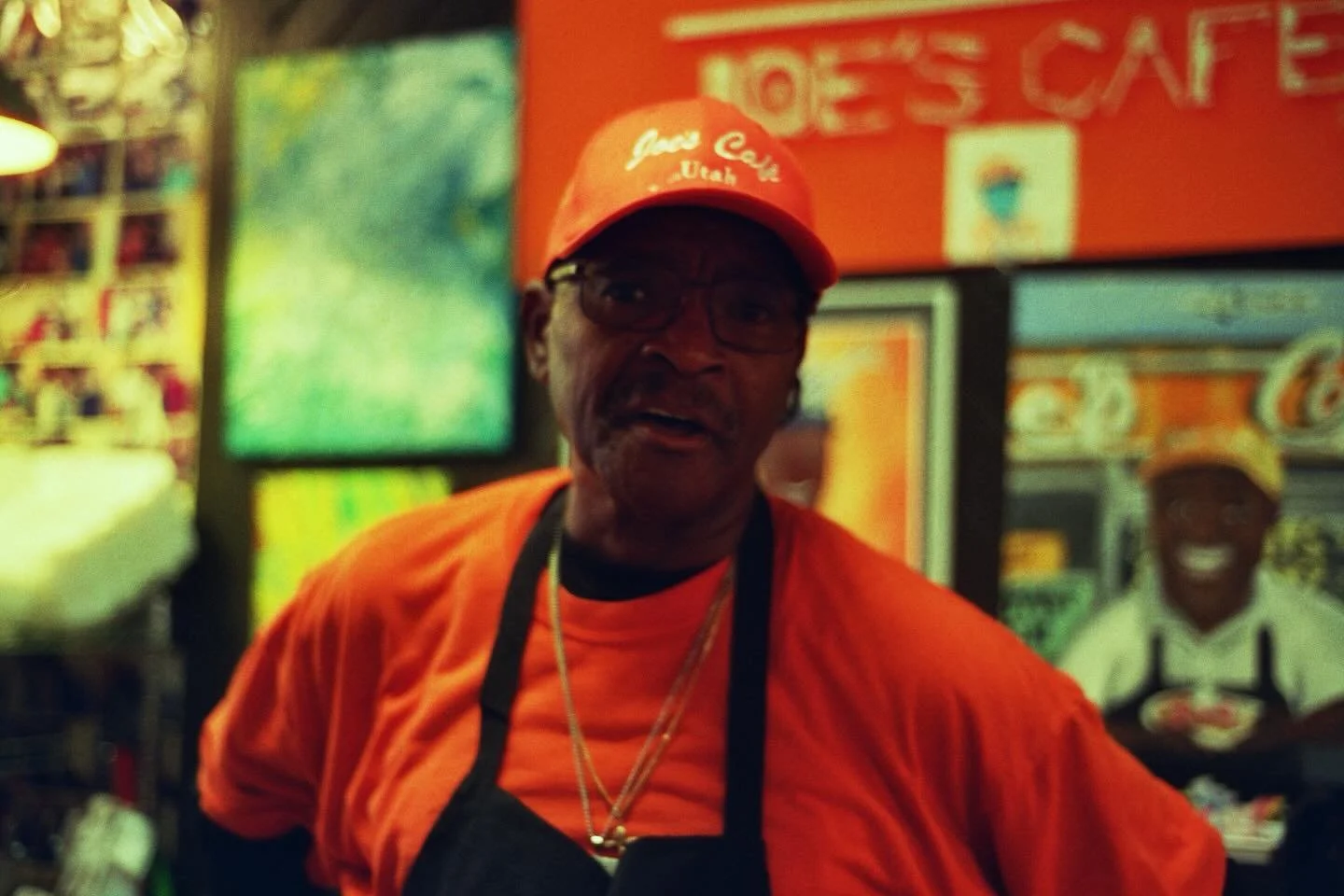 I met Joe and his wife on the train in NYC. As we chatted it up, they told me they ran a restaurant in Orem, Utah, @joescafeorem. Which funny, because I was visiting in a month for a wedding! So of course I had to visit. 

Orem, Utah. October 2025.