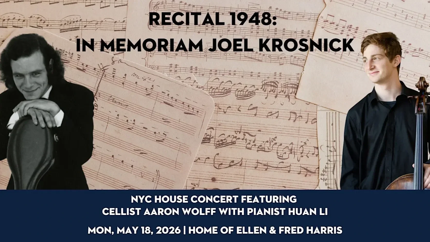 Recital 1948: In Memoriam Joel Krosnick (NYC)